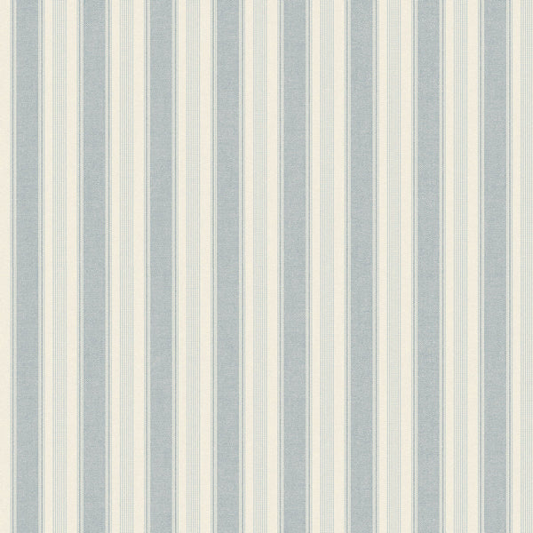 Sample – Erik Stripe Classical Wallpaper – Blue