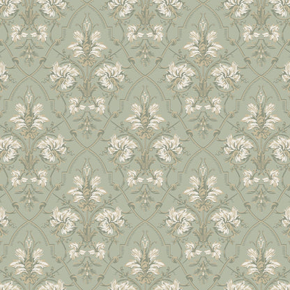 Viktoria Historical Wallpaper – Green