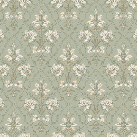 Viktoria Historical Wallpaper – Green