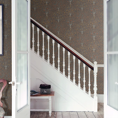 Pomona Pear Wallpaper - Brown
