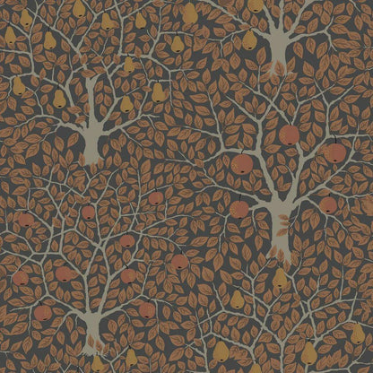 Pomona Pear Wallpaper - Brown