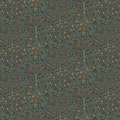 Pomona Pear Wallpaper - Black