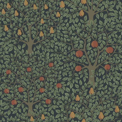 Pomona Pear Wallpaper - Black