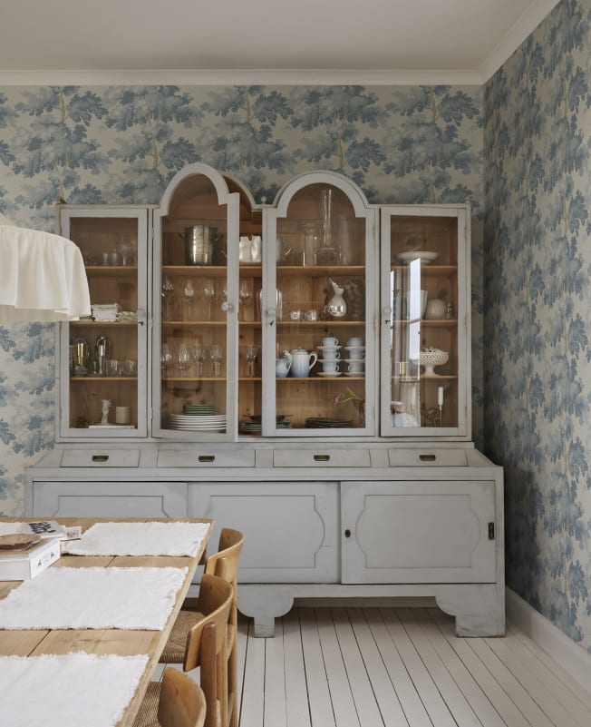 Raphael Wallpaper - Light Blue