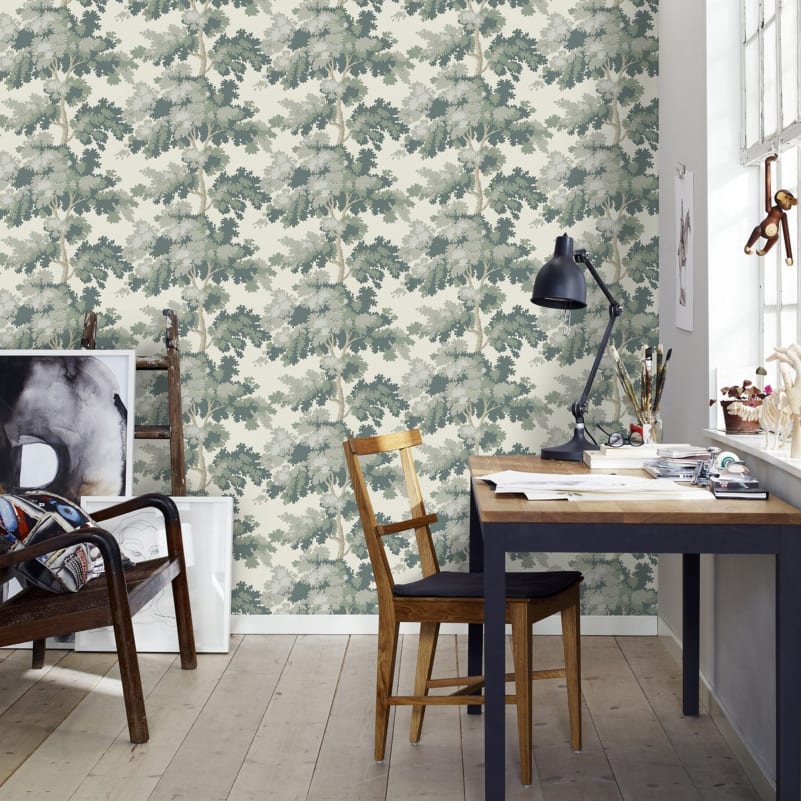Raphael Wallpaper - Green