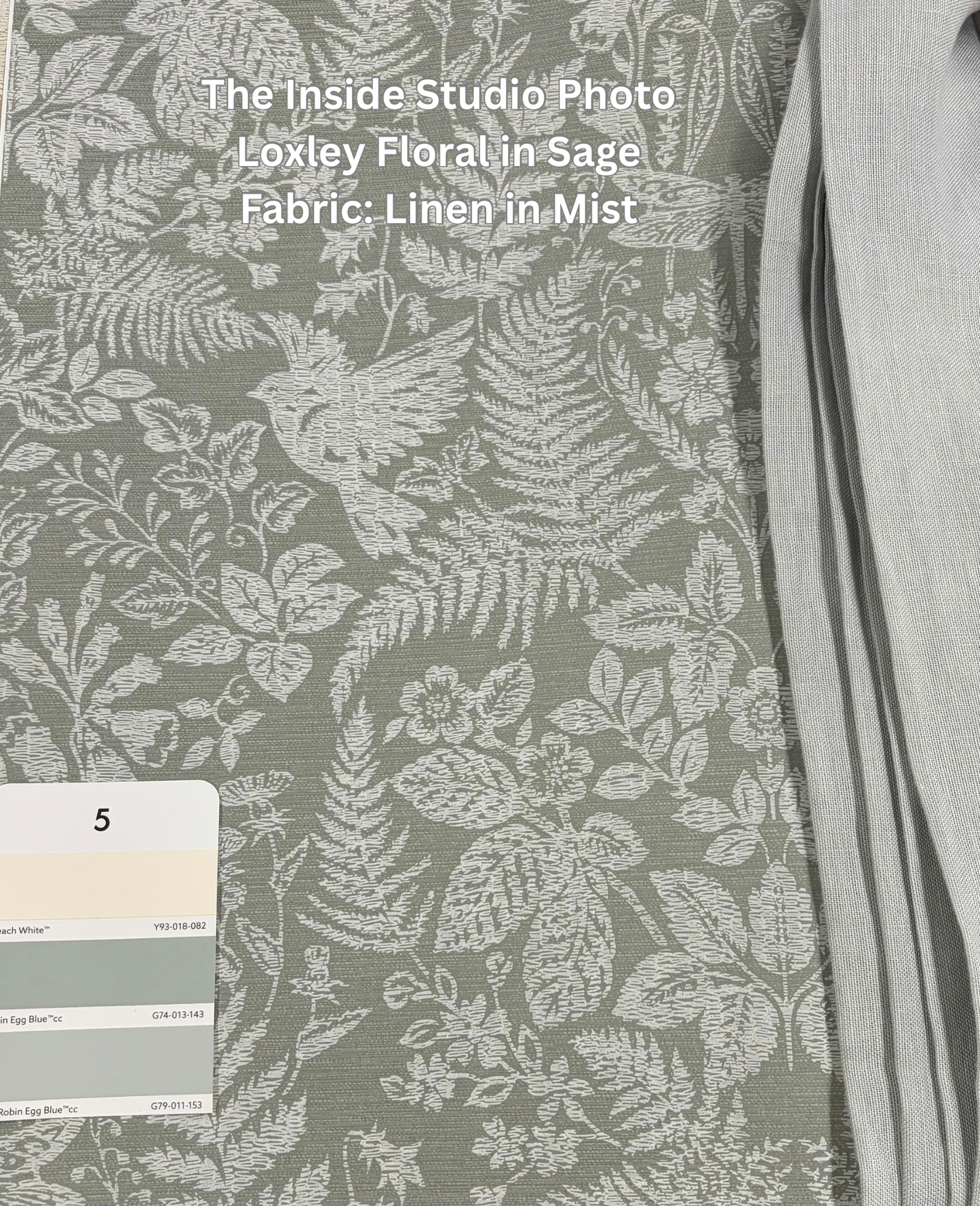 Loxley - Floral Tapestry Wallpaper - Sage - Last 6 Rolls