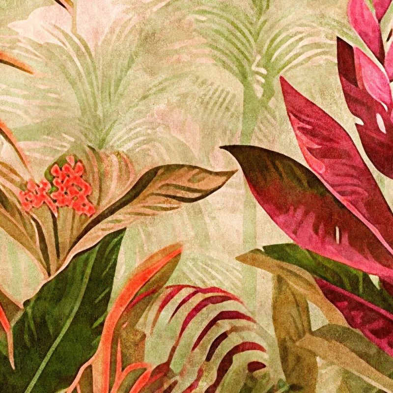 Tropique 3 Mural Custom Sized Wallpaper Mural (per m2)