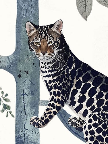 Panthera The Mural Hybrid Wallpaper