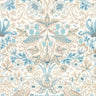Strawberry Thief Wallpaper - Slate/Vellum