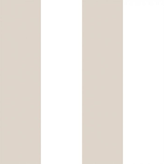Stripes Wallpaper - Beige/White