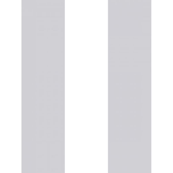 Sample - Stripes Wallpaper - Soft Grey/White