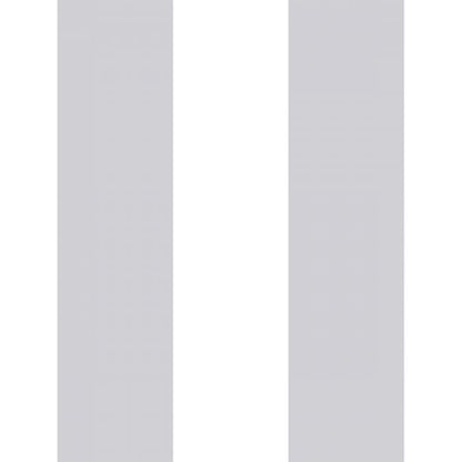 Stripes Wallpaper - Soft Grey/White