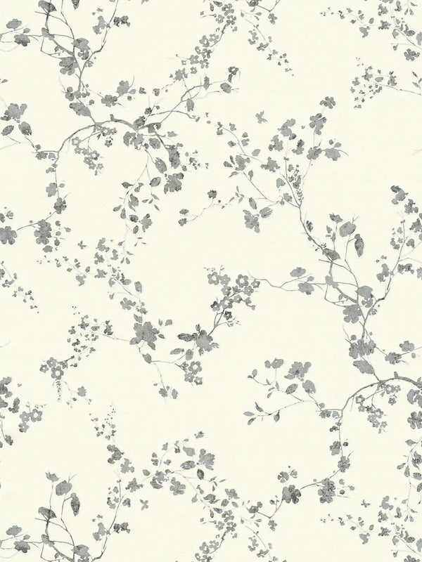 Sample - Blossoms Wallpaper - Dark