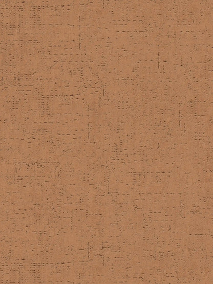 Cork-look Wallpaper - Brown/Orange - BEST DEAL