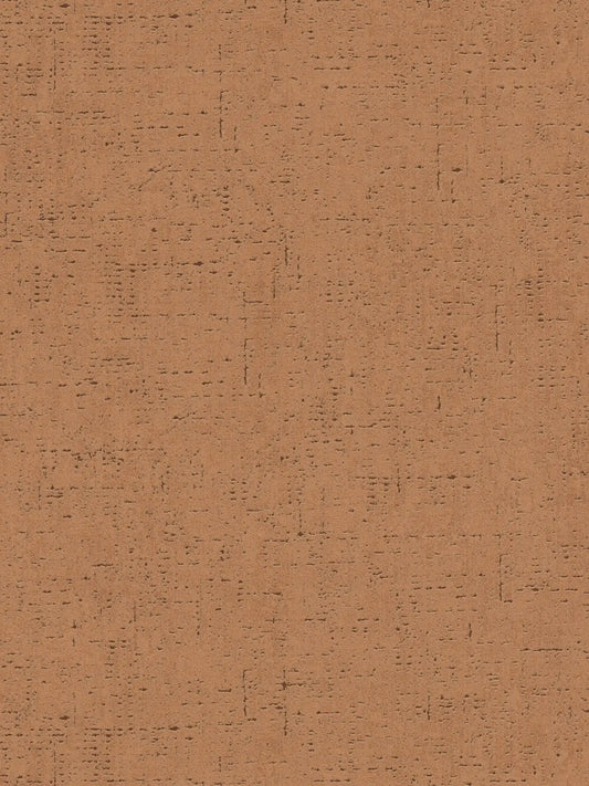 Cork-look Wallpaper - Brown/Orange - BEST DEAL