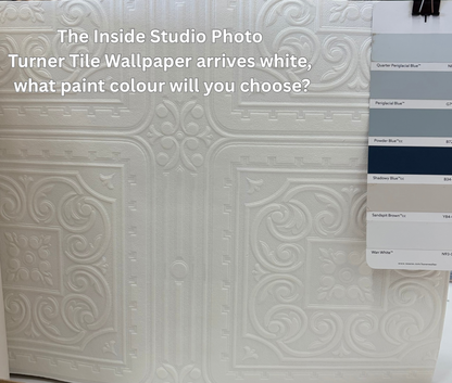 Turner Tile - Anaglypta - Paintable