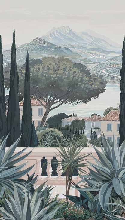 The Wall 4 - Hybrid Wallpaper Mural - Hot Spots - Italian Summer