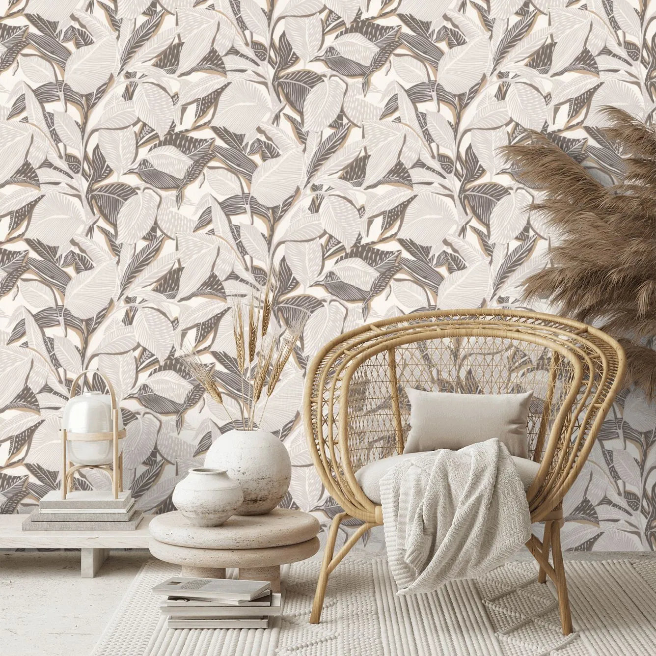 Riviera Lagoon Wallpaper - Reglisse