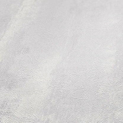 Rough Plaster Wallpaper - Light Grey (Wide WIdth)