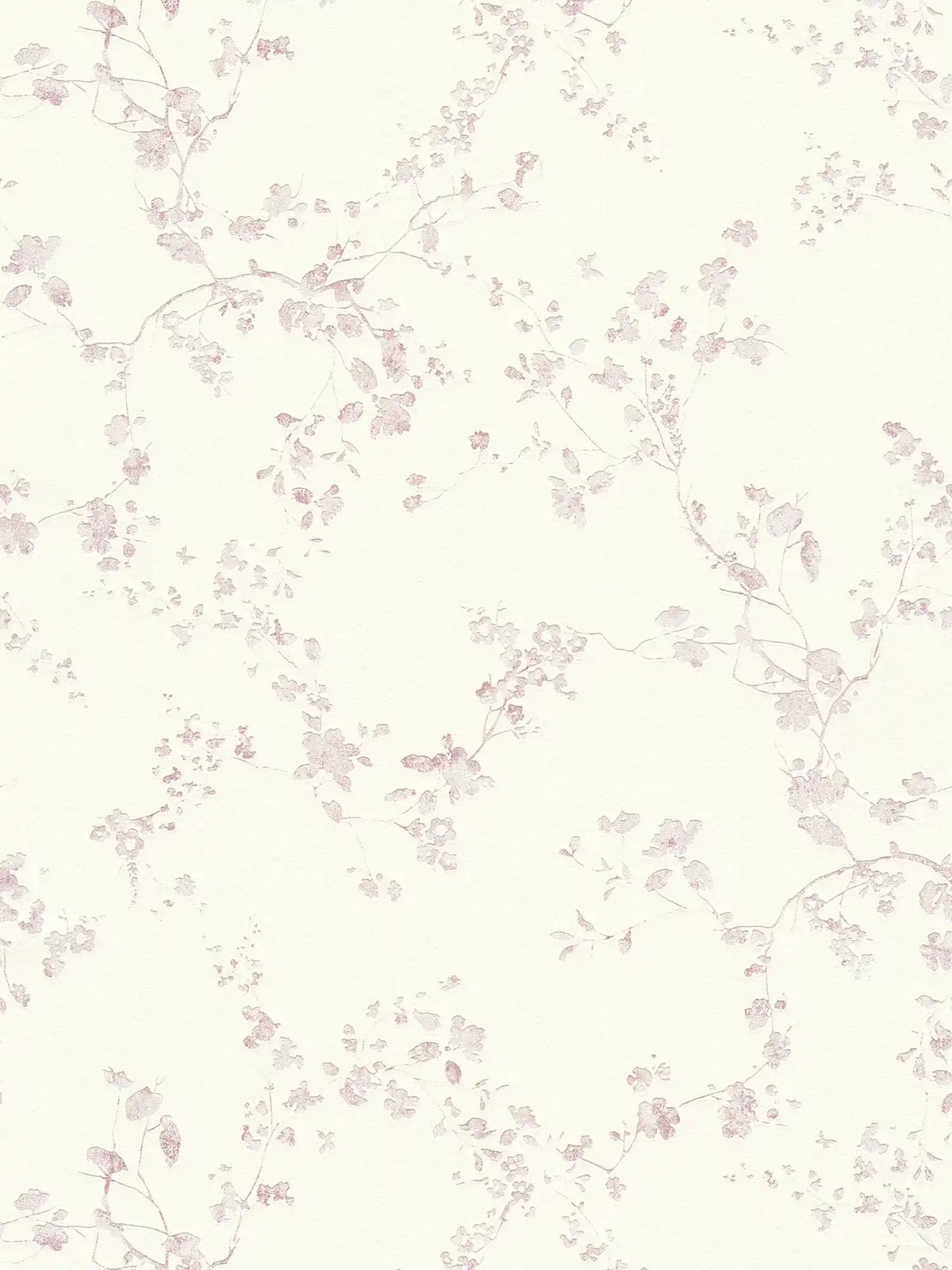 Sample - Blossoms Wallpaper - Pink