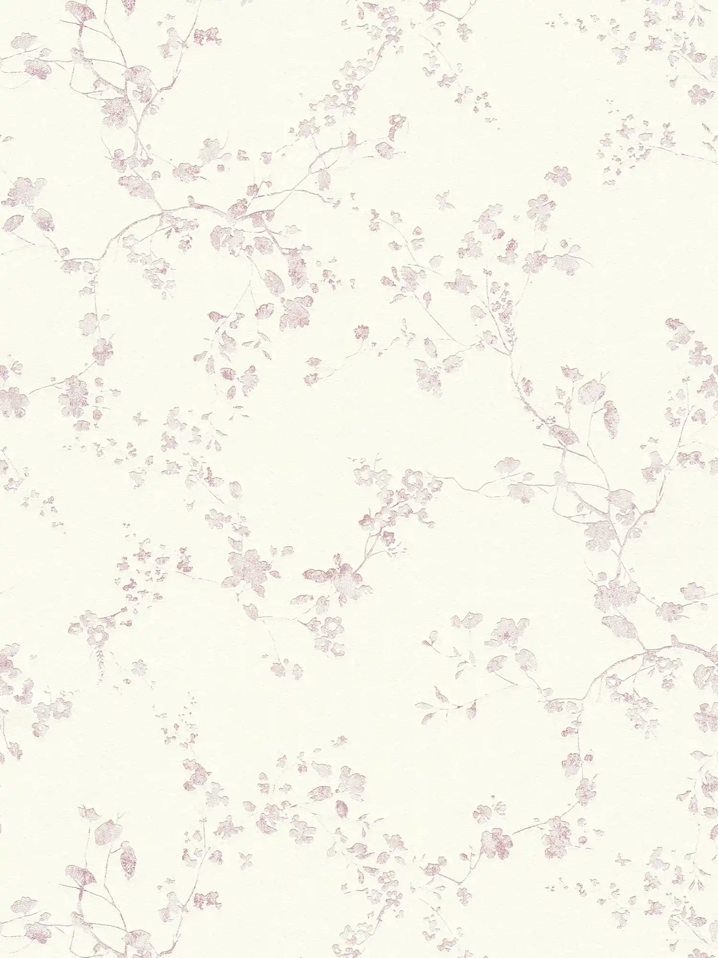 Sample - Blossoms Wallpaper - Pink