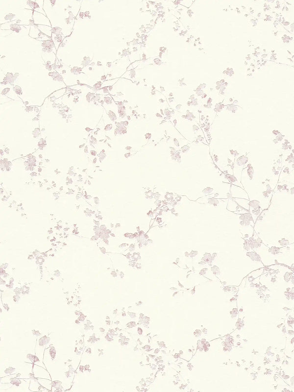 Sample - Blossoms Wallpaper - Pink