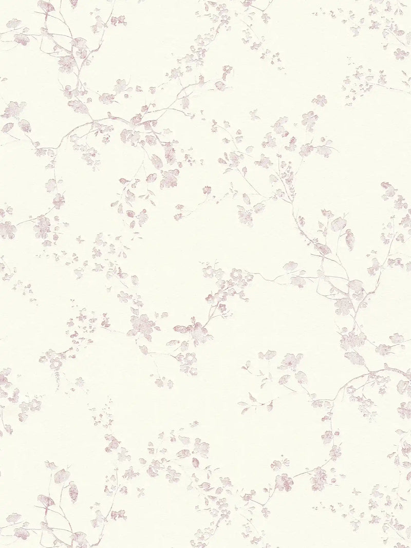Sample - Blossoms Wallpaper - Pink
