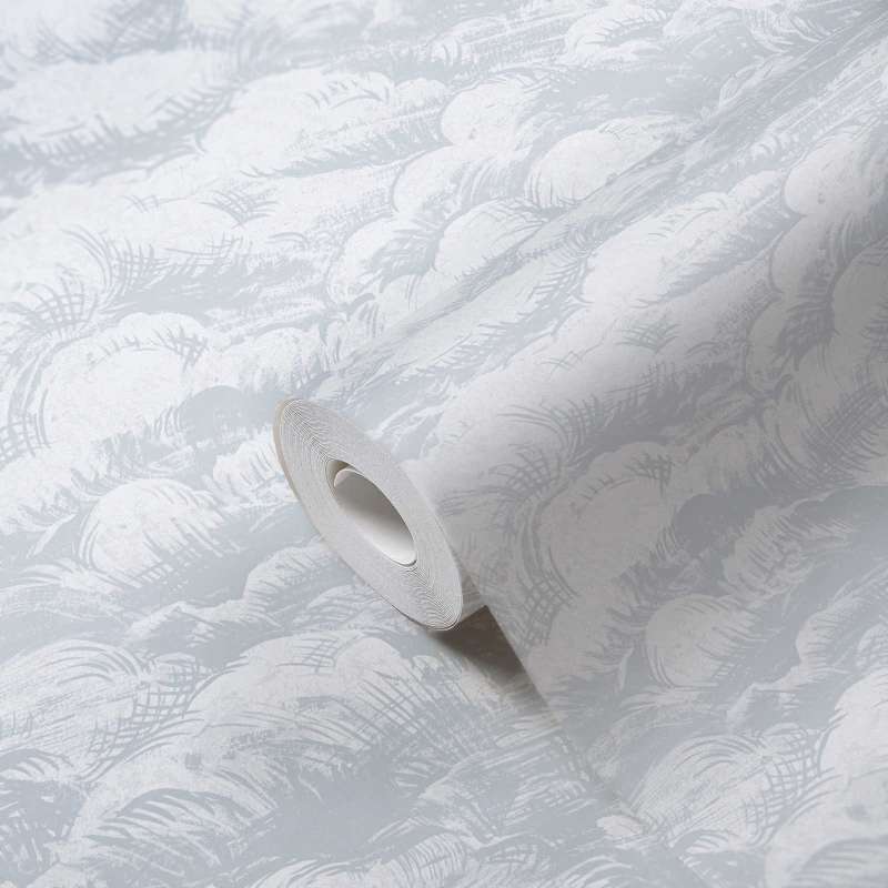 Cloudy Cloud Wallpaper - White