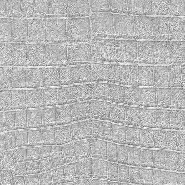 Sample - Crocodile Wallpapers - Metallic Silver