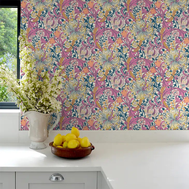 Golden Lily - Morris - Pink Fizz