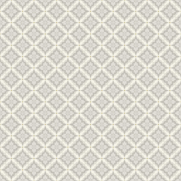 Sample - Ingrid Wallpaper - Grey