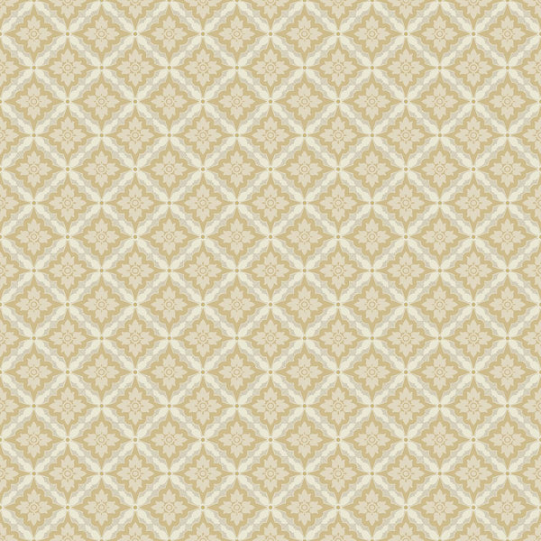 Sample - Ingrid Wallpaper - Yellow