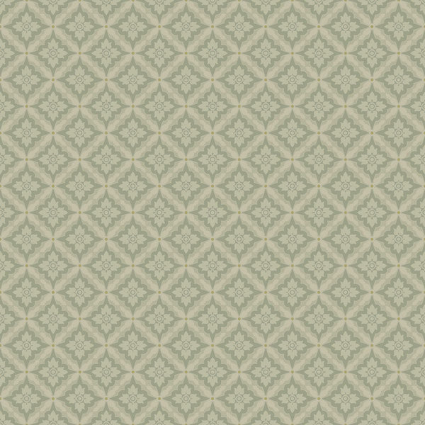 Sample - Ingrid Wallpaper - Green
