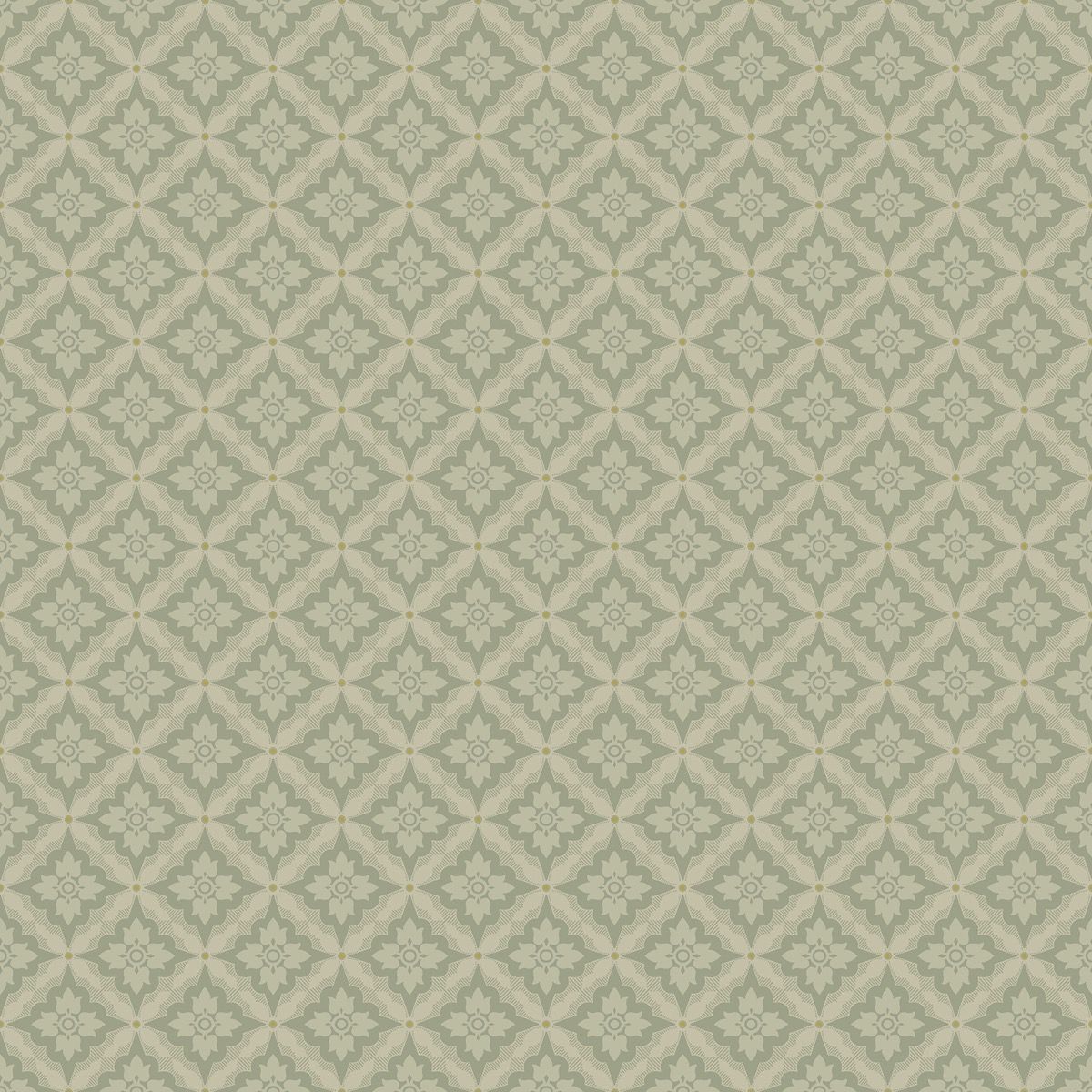 Ingrid Wallpaper - Green