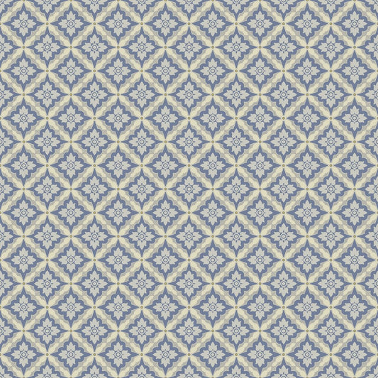 Ingrid Wallpaper - Blue