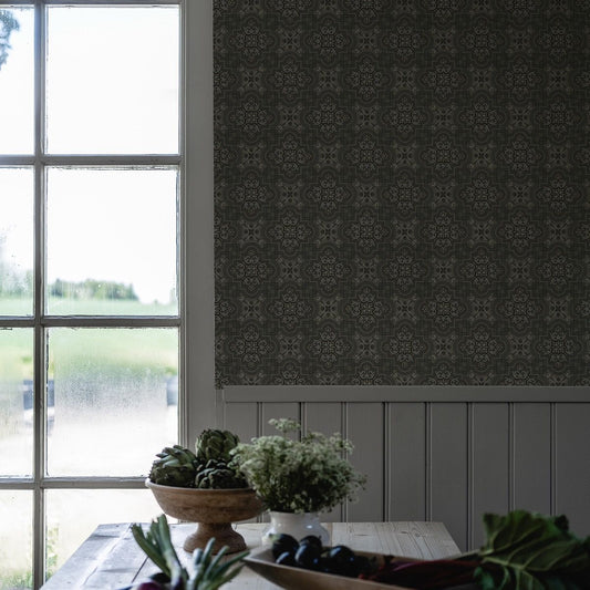 Alnon Wallpaper - Black