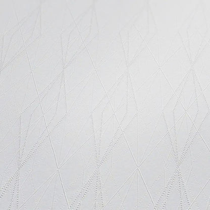 Diamond Relief Wallpaper - White