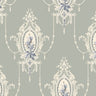 Edsbyn Historical Wallpaper - Grey