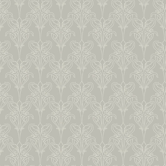 Iris Wallpaper - Grey