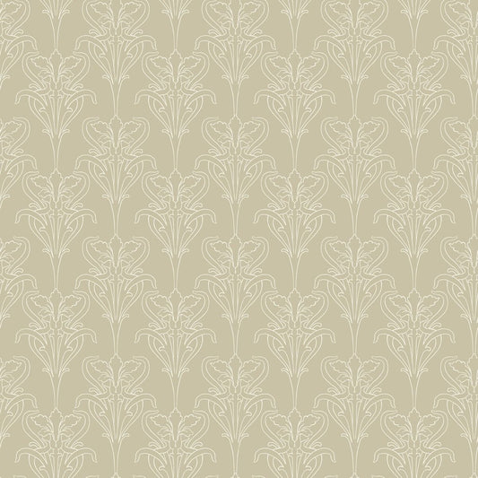 Iris Wallpaper - Beige