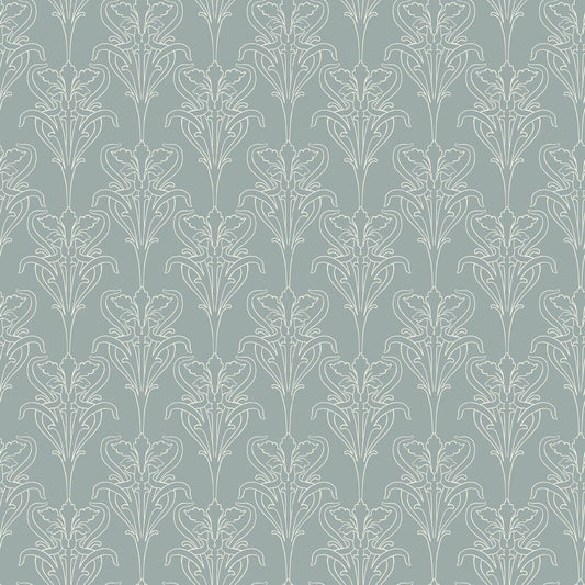 Iris Wallpaper - Blue
