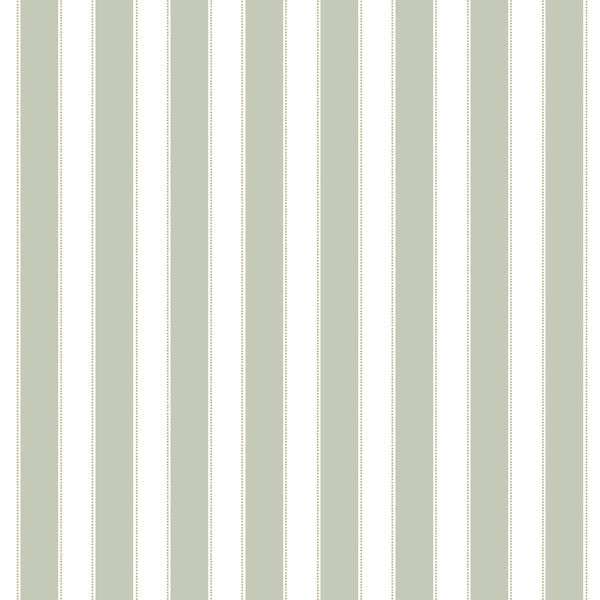 Sample - Gottfrid Stripes Wallpaper - Green