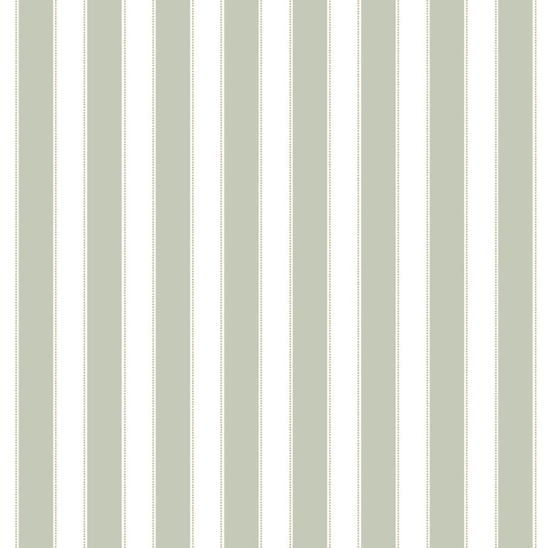 Sample - Gottfrid Stripes Wallpaper - Green