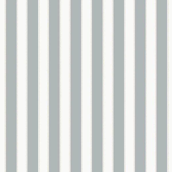 Sample - Gottfrid Stripes Wallpaper - Blue