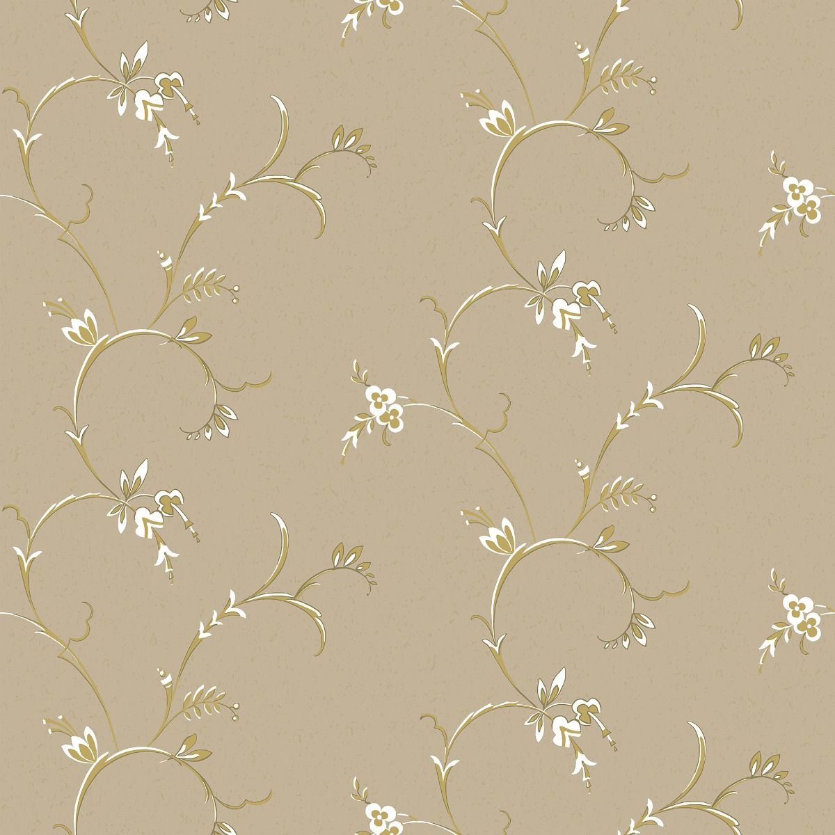 Sample - Ekbacken Wallpaper - Beige