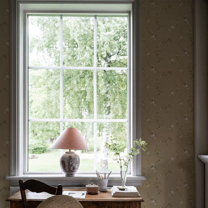 Ekbacken Wallpaper - Beige