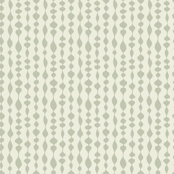Sample - Maragret Geometric Wallpaper - Green