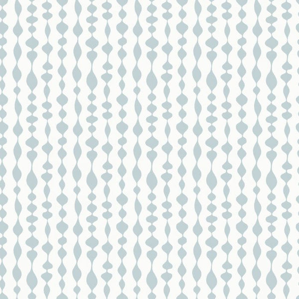 Sample - Maragret Geometric Wallpaper - Blue