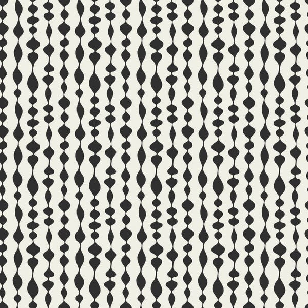 Sample - Magaret Geometric Wallpaper - Black