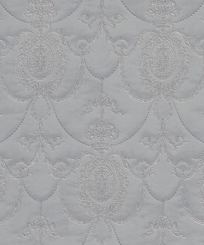 Rich Trianon Damask Wallpaper - Grey - Discontinuing
